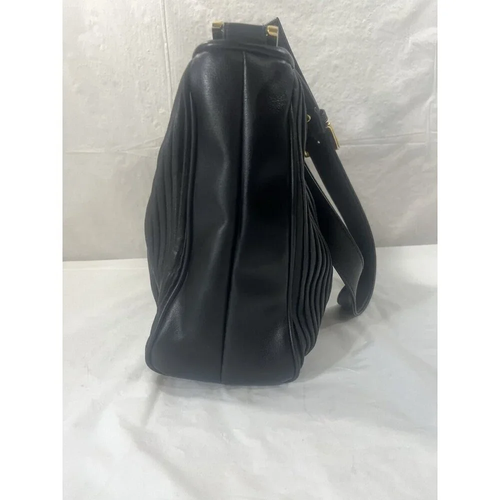 diahann carroll Ribbed leather purse